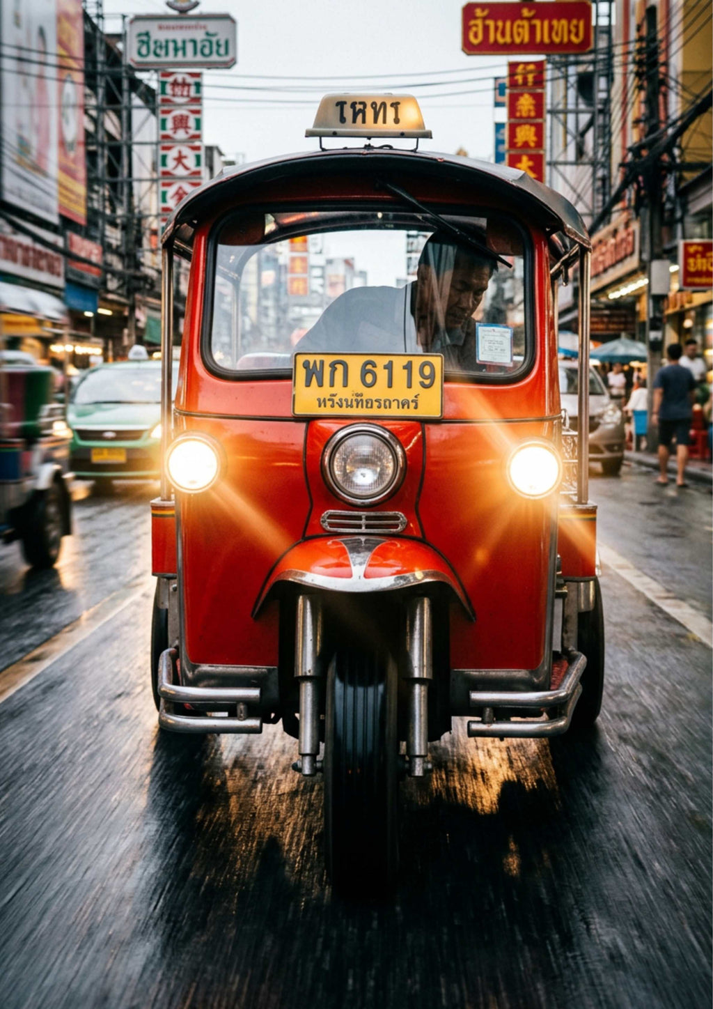 Tuk Tuk in Bangkok – original photo
