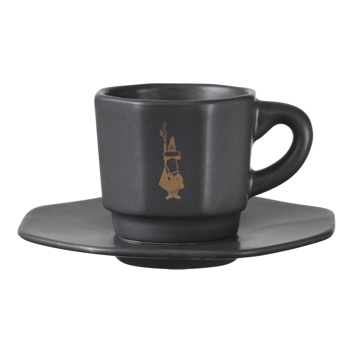 Bialetti Moka Express Aluminium Stovetop Coffee Maker (2 Cup), 8x11x11 cm, Silver