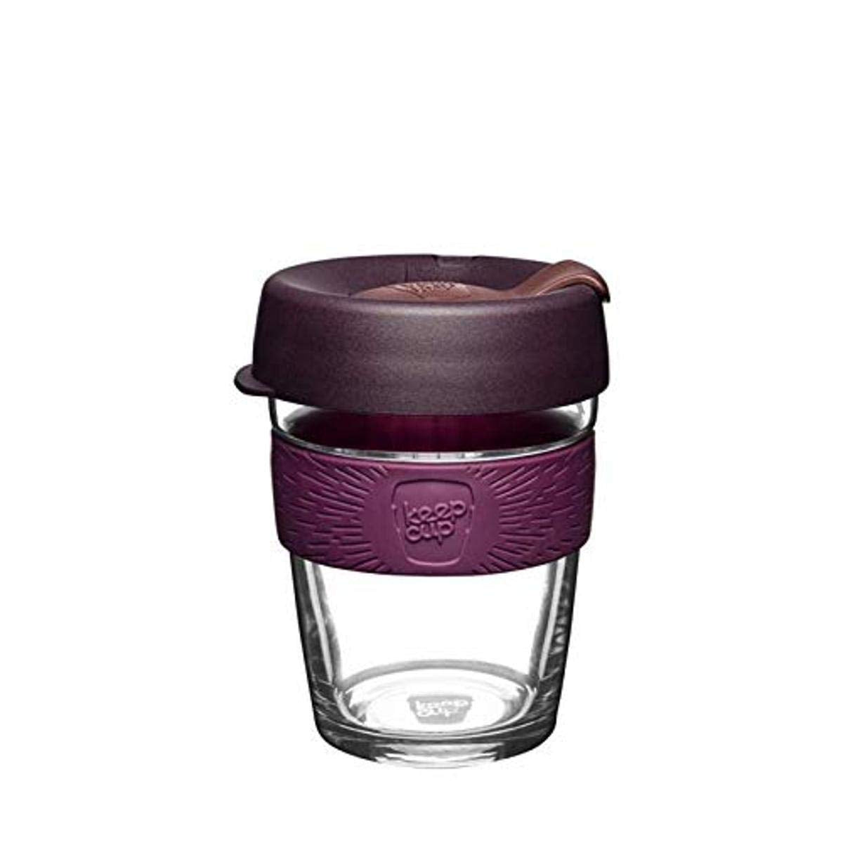 KeepCup Brew Reusable Coffee Cup | Tempered Glass & Splashproof Lid