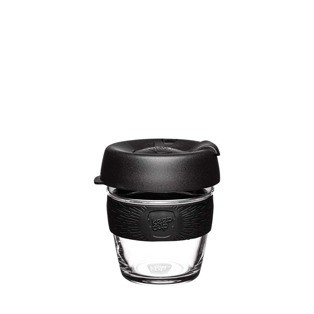 KeepCup Brew Reusable Coffee Cup | Tempered Glass & Splashproof Lid