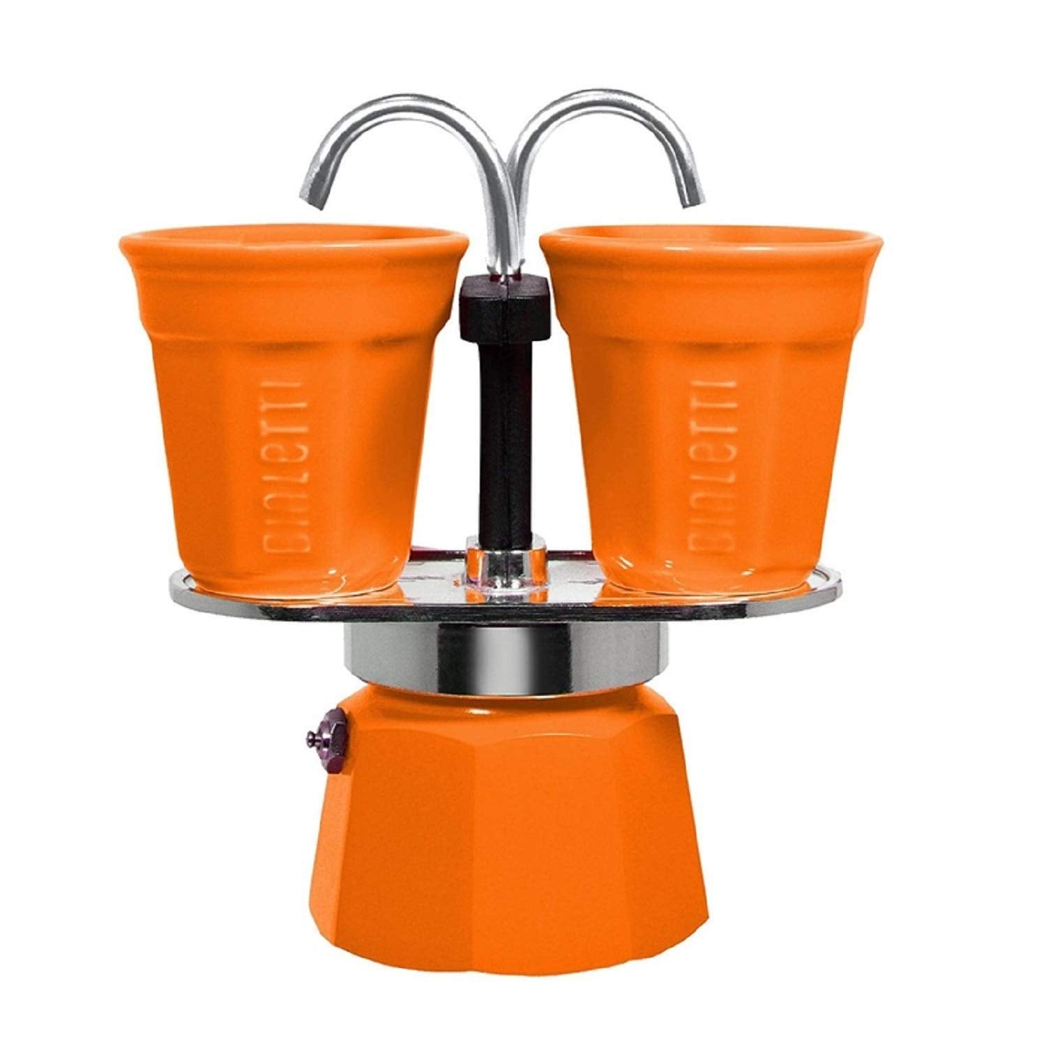 Bialetti Moka Express – Aluminium Coffee Maker, Red
