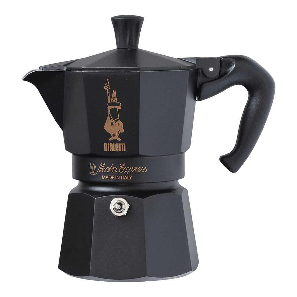 Bialetti Moka Express Aluminium Stovetop Coffee Maker (2 Cup), 8x11x11 cm, Silver