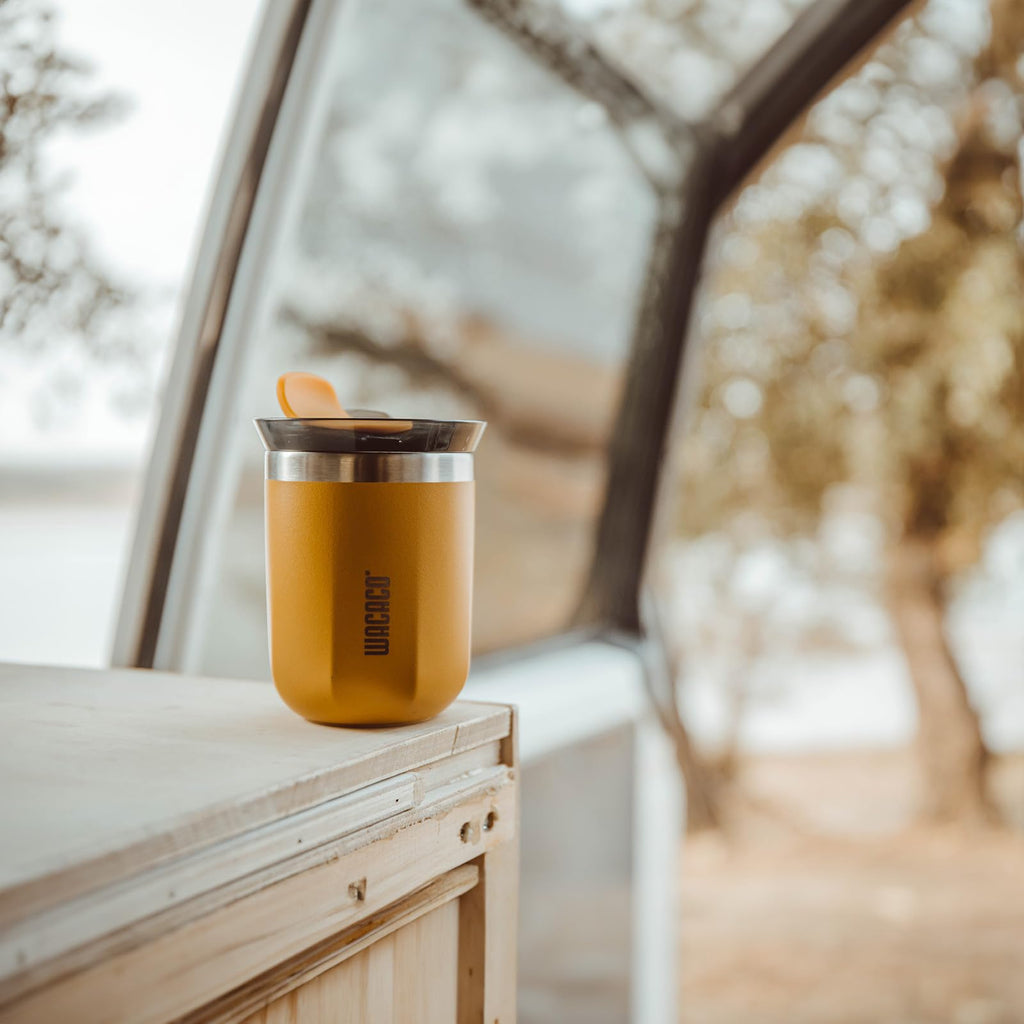 WACACO Octaroma Classico Vacuum Insulated Travel Mug – Double-Wall Stainless Steel Tumbler with Lid | 6 fl oz / 10 fl oz / 15 fl oz | Multiple Colours