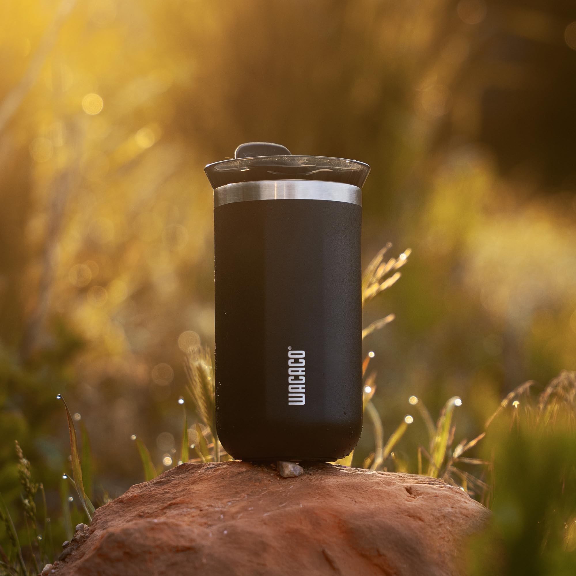 WACACO Octaroma Classico Vacuum Insulated Travel Mug – Double-Wall Stainless Steel Tumbler with Lid | 6 fl oz / 10 fl oz / 15 fl oz | Multiple Colours