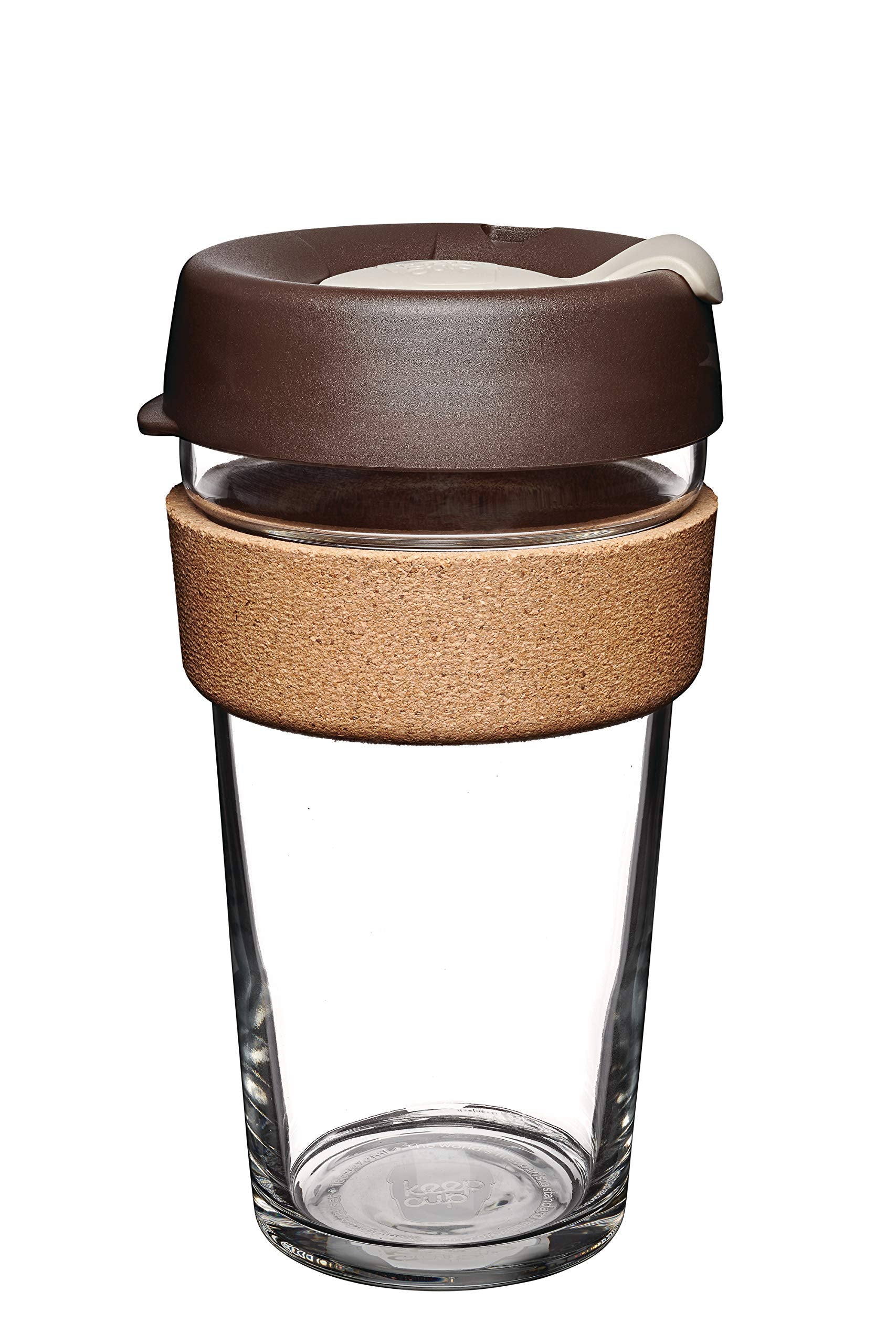 KeepCup Brew Cork Reusable Glass Coffee Cup – 6oz Daybreak