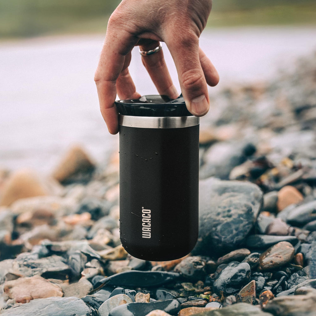 WACACO Octaroma Classico Vacuum Insulated Travel Mug – Double-Wall Stainless Steel Tumbler with Lid | 6 fl oz / 10 fl oz / 15 fl oz | Multiple Colours