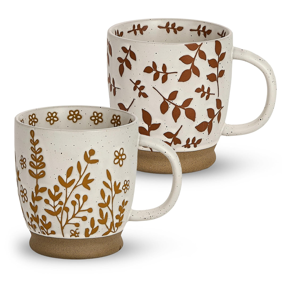 Swuut Rustic Ceramic Coffee Mugs – 18oz