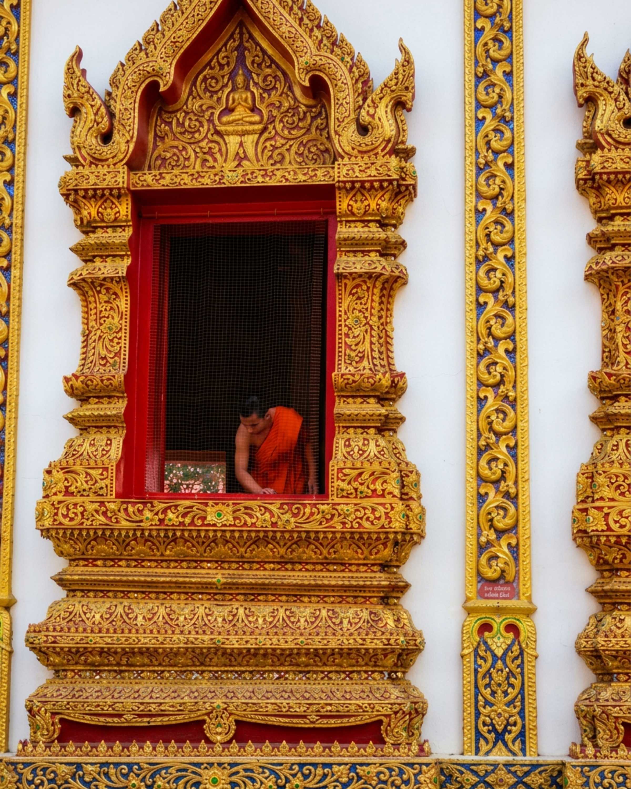 Monk in Quiet Reflection