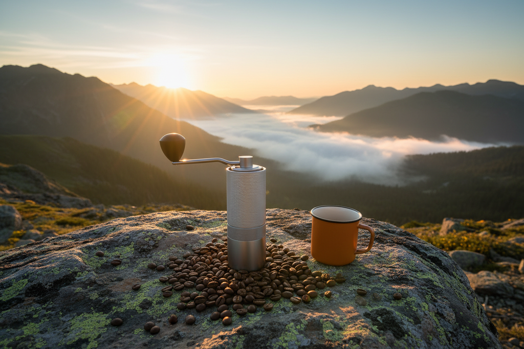 Coffee Grinder — Mountain Mockup