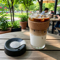KeepCup Brew Cork Reusable Glass Coffee Cup – 6oz Daybreak