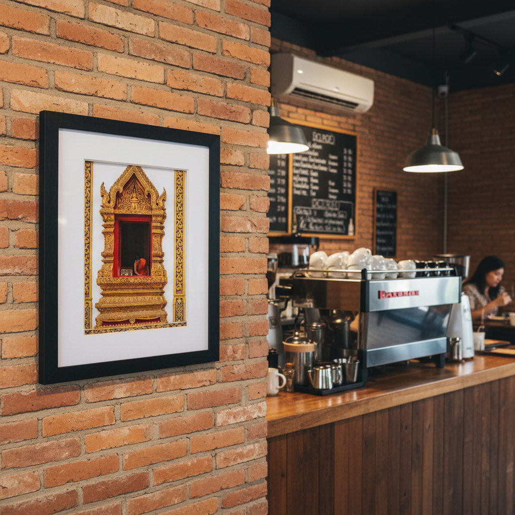 Monk - Coffee Shop Mockup