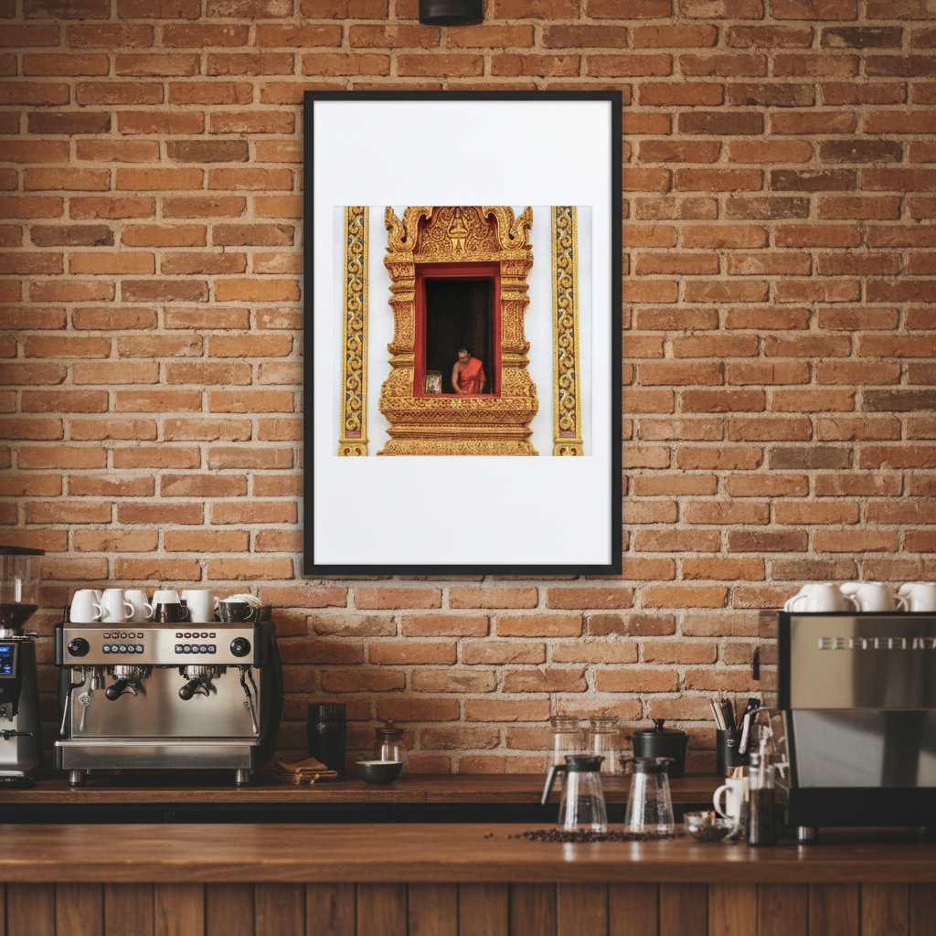 Monk - Coffee Shop Mockup