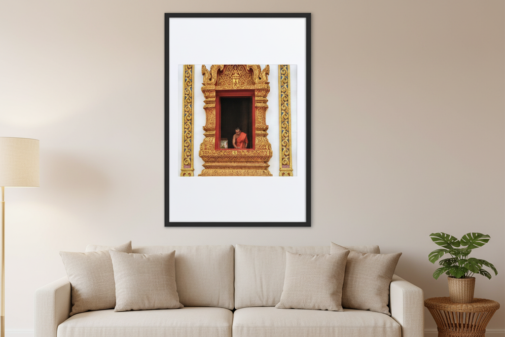 Monk - Living Room Mockup