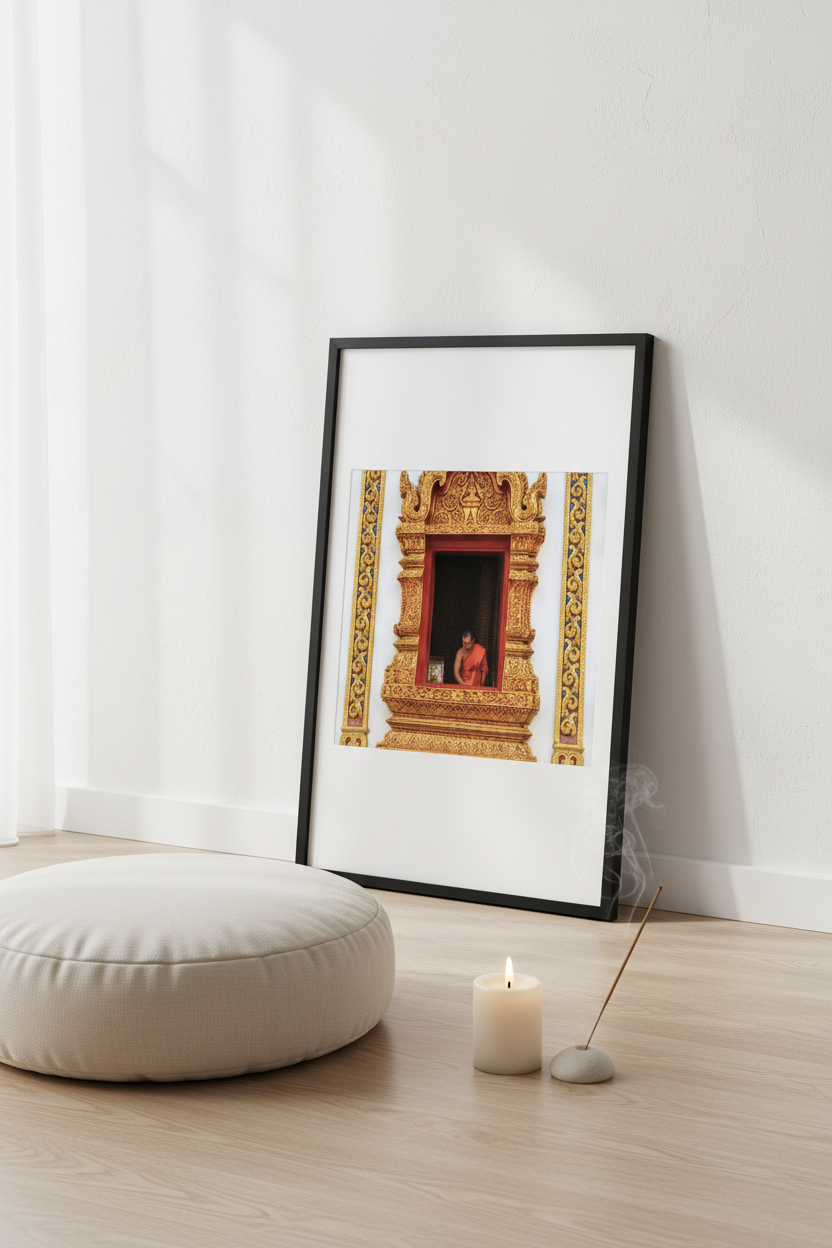 Monk - Meditation Room Mockup