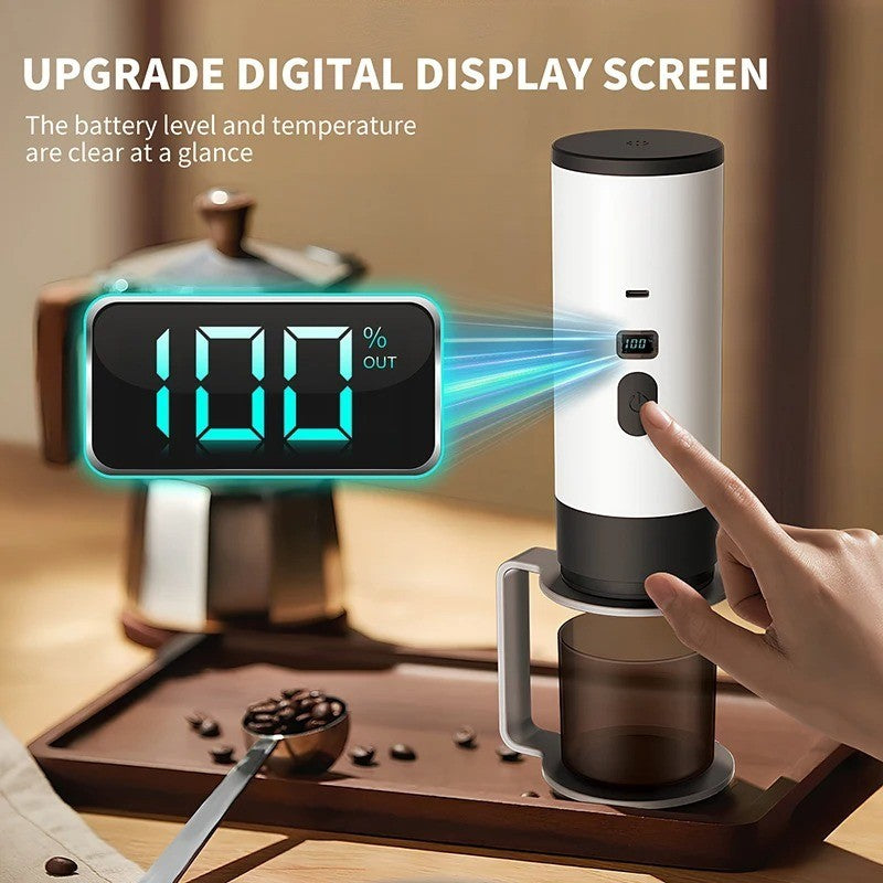 3-in-1 Portable Wireless Espresso Coffee Maker Travel Machine For Car & Home New