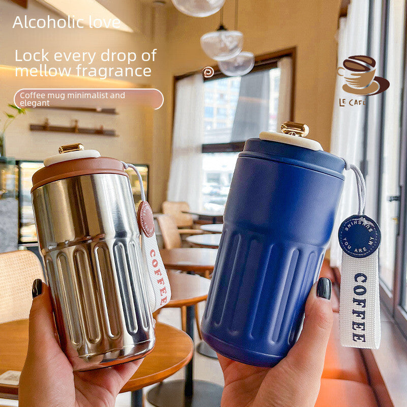 Smart Leakproof Insulated Thermal Travel Stainless Steel Coffee Mug Cup Flask UK