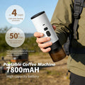3-in-1 Portable Wireless Espresso Coffee Maker Travel Machine For Car & Home New