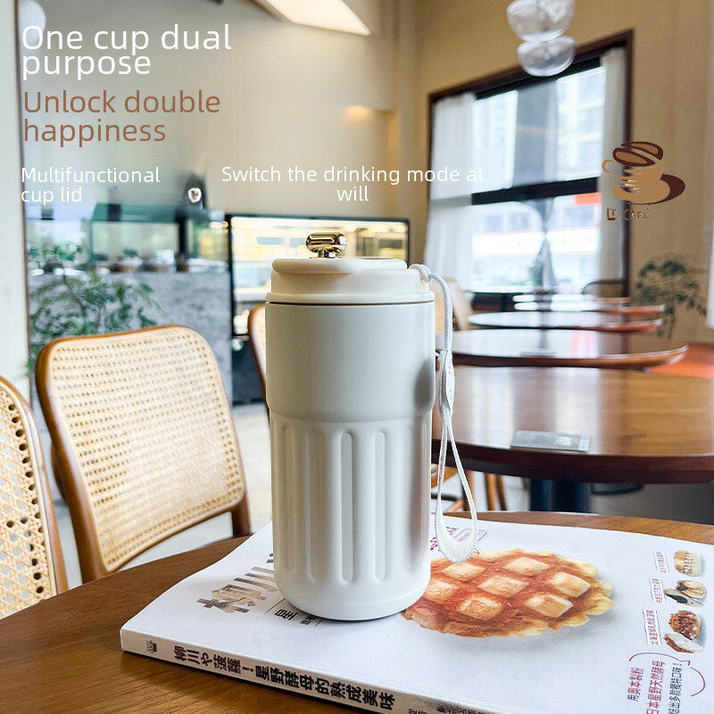 Smart Leakproof Insulated Thermal Travel Stainless Steel Coffee Mug Cup Flask UK