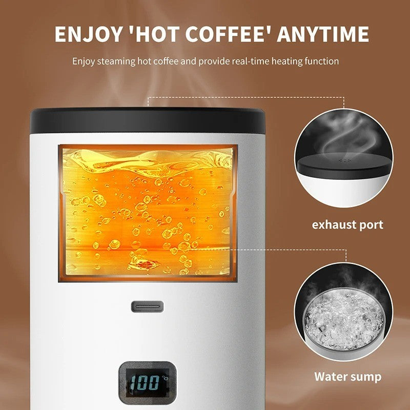 3-in-1 Portable Wireless Espresso Coffee Maker Travel Machine For Car & Home New