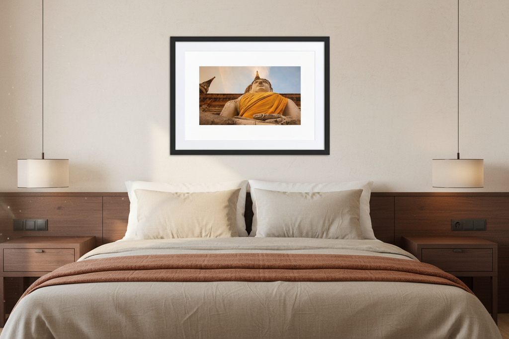 Thai Buddha — Bedroom Mockup