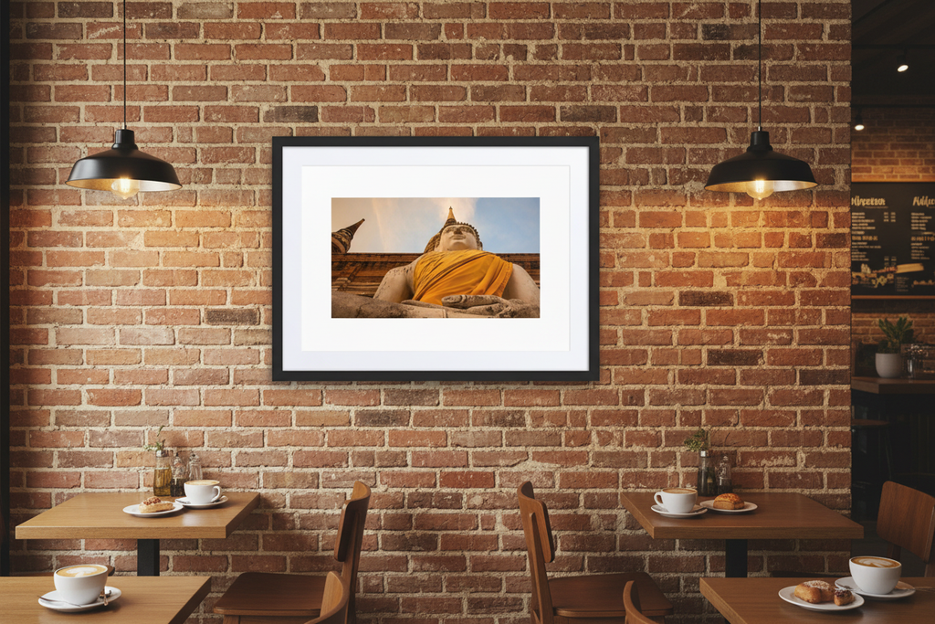 Thai Buddha — Café Mockup